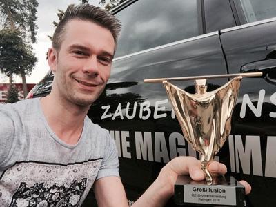 Magic Man gewinnt bei den Ausscheidungen zur Deutschen Meisterschaft um Zaubern