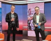 Zauberer Willi Auerbach in der Landesschau BW mit Jürgen Hörig