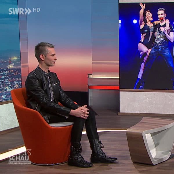 Zauberer bei SWR Landesschau Zauberer auf Sofa