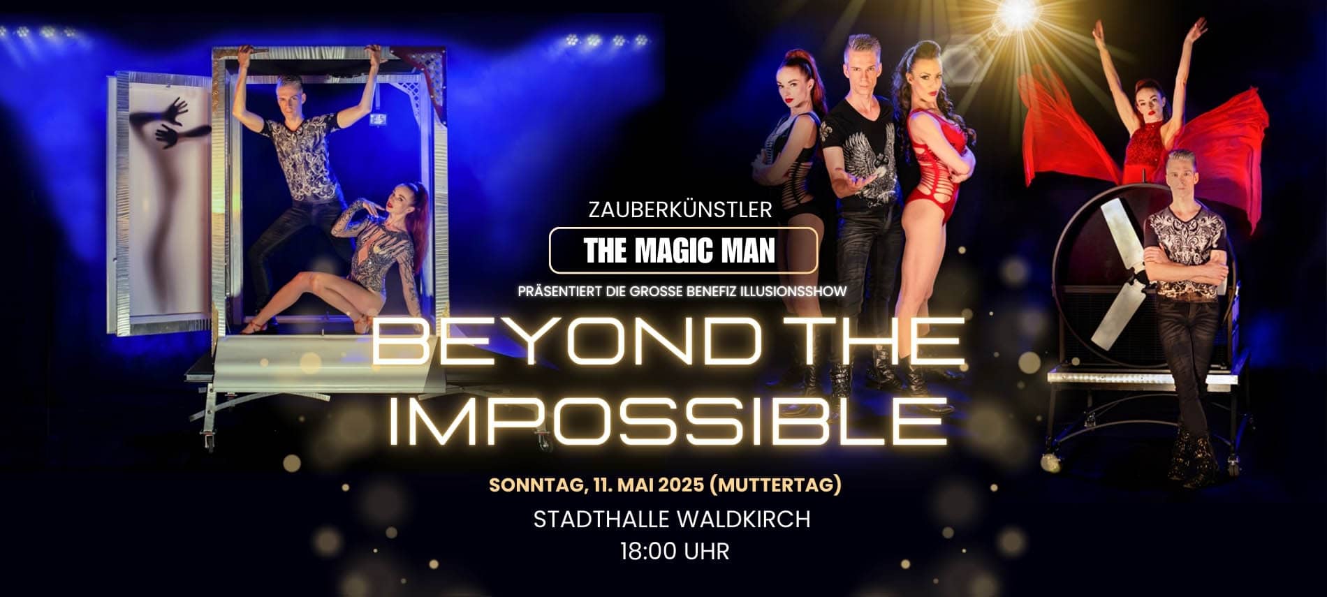 Illusionist Zaubershow Waldkirch Magier
