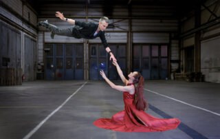 Schwebtrick Illusionist MAGIC MAN Willi Auerbach