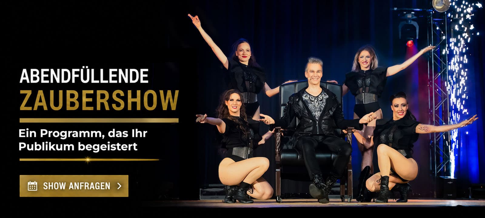 Zaubershows für Theater und Kleinkunst Bühnen