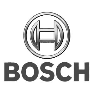 Bosch Firmenlogo mit rundem Emblem